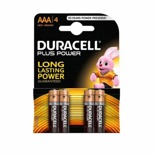 Bateri Duracell AAA (4 copë)