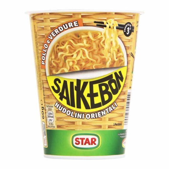 Nudolini Pollo Verdure Saikebon Star (1copë)