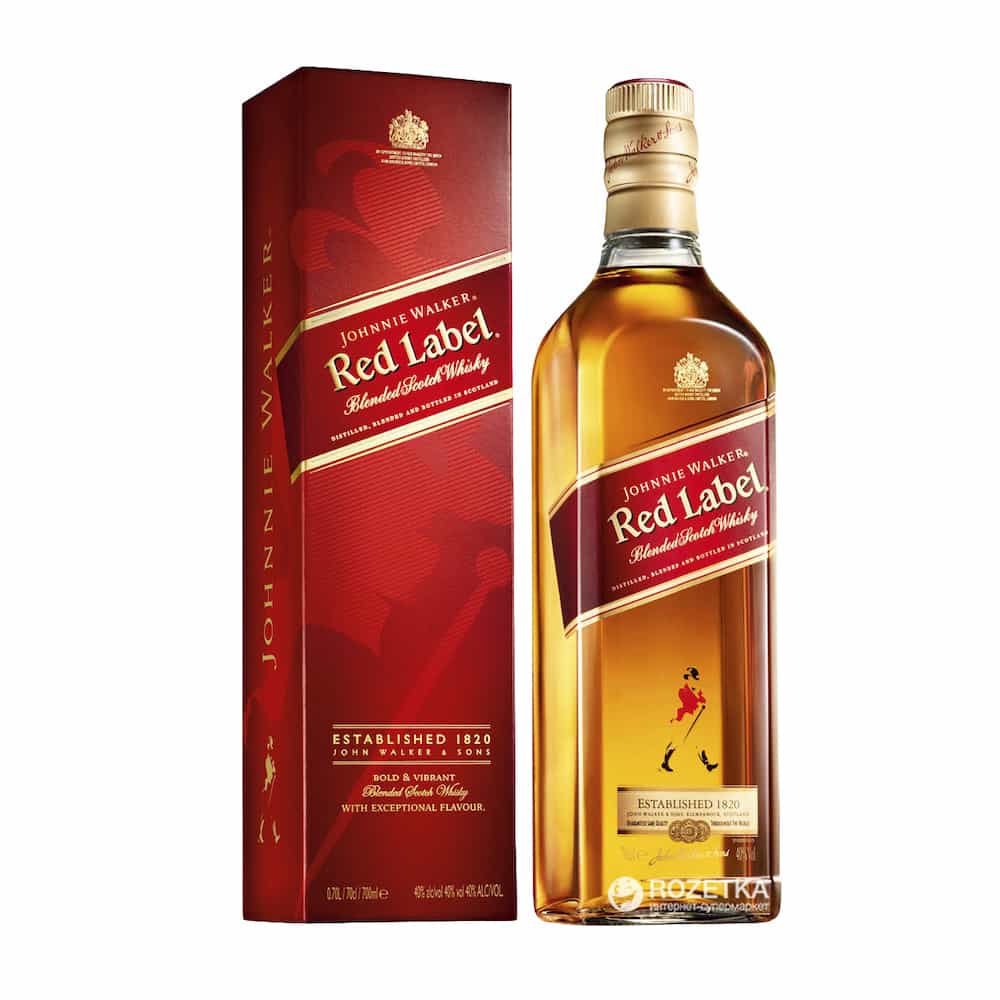 Виски red label