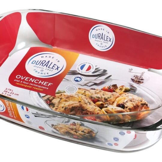 Tavë qelqi Duralex 36x25cm (1 copë)