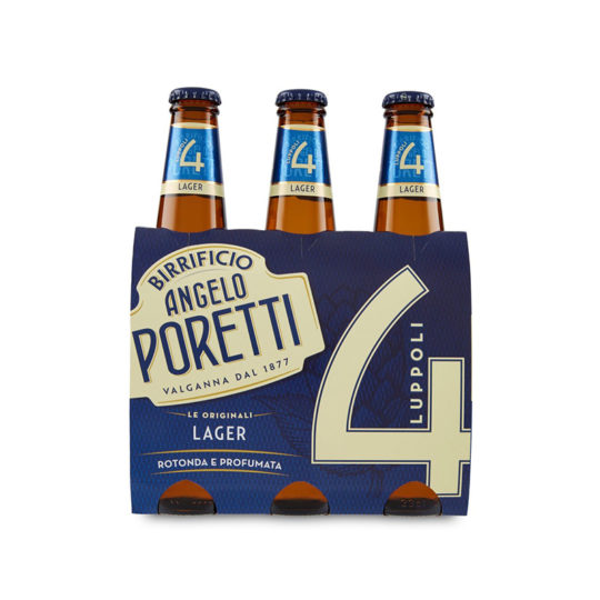 Birrë Poretti 4 Luppoli (3 copë)