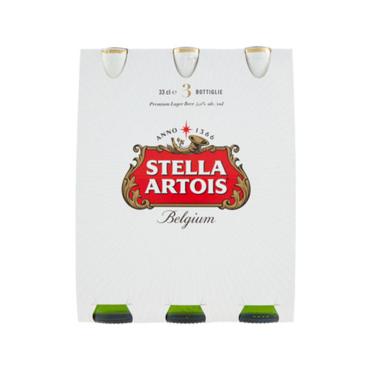 Birrë Stella Artois (3 copë)