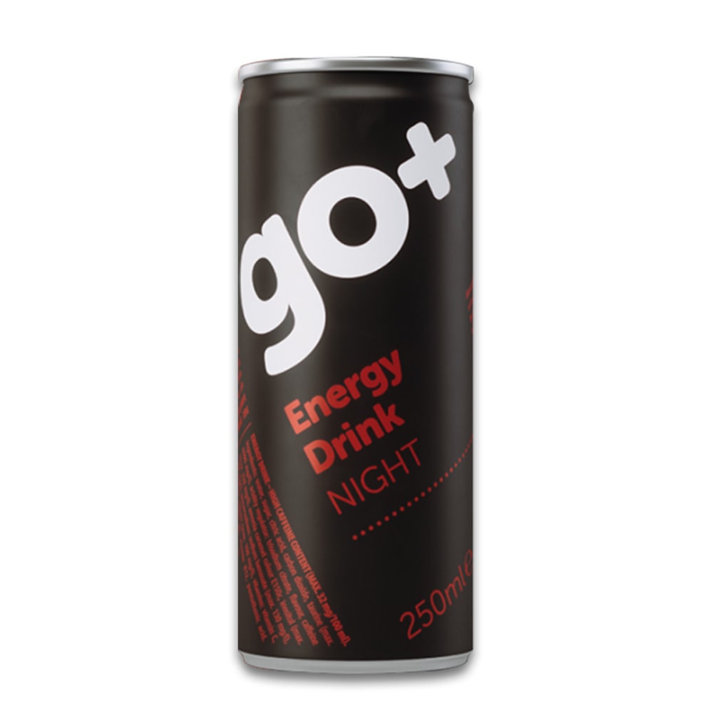 GO+ NIGHT Energy drink 0.25 L can