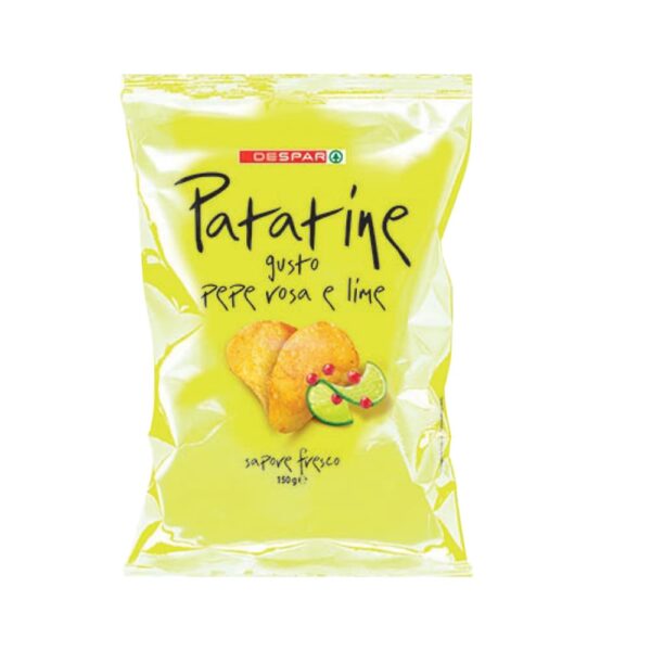DESPAR PATATINA LIME & PIPER I KUQ 150GR