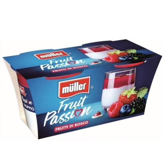 MULLER FRUTI PASIONI/F.PYLI 2X125GR