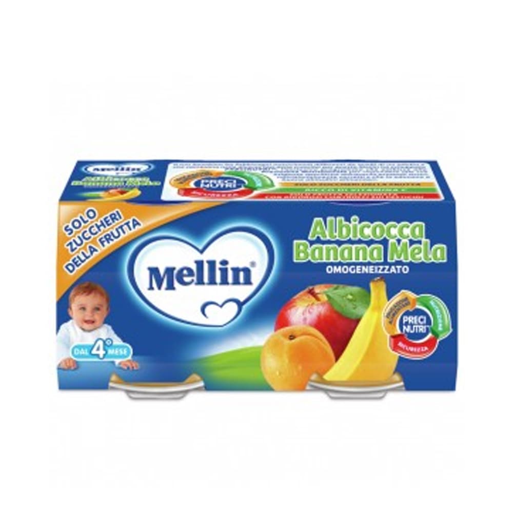 PURE PER FEMIJE MELLIN MOLLE/BANANE 2X100GR