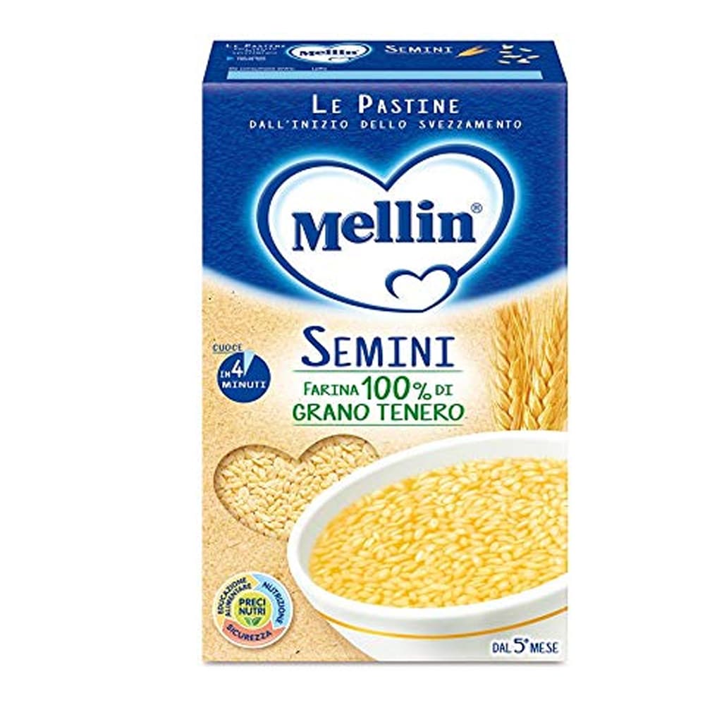MAKARONA PER FEMIJE MELLIN SEMINI 320GR