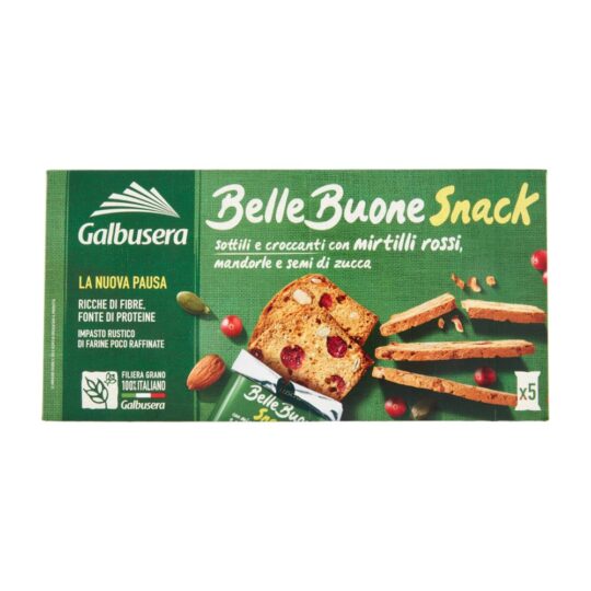 BUKE E THEKUR SNACK GALBUSERA BORONICE E KUQE 150G