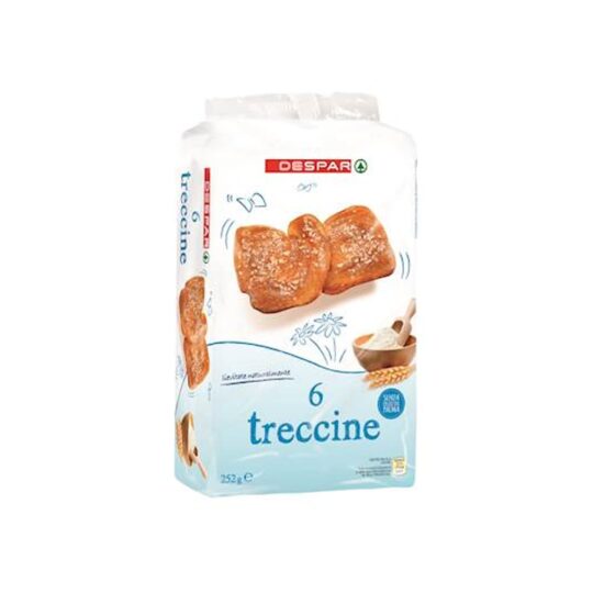 DESPAR TRECCINE ME YOGURT 6CP 225GR