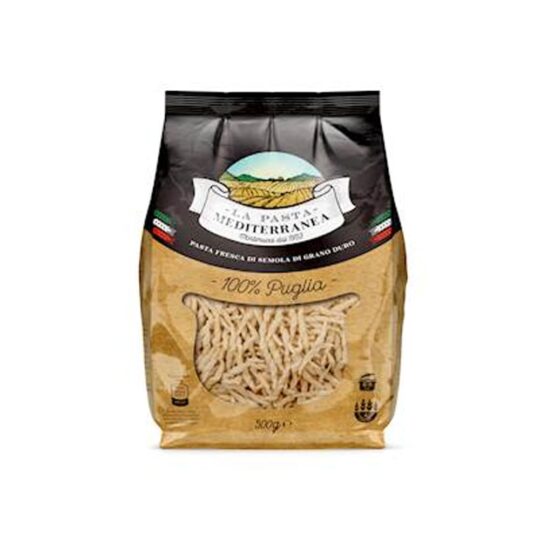 TROFIE PASTA MEDITERRANE 100% PUGLIA 500G