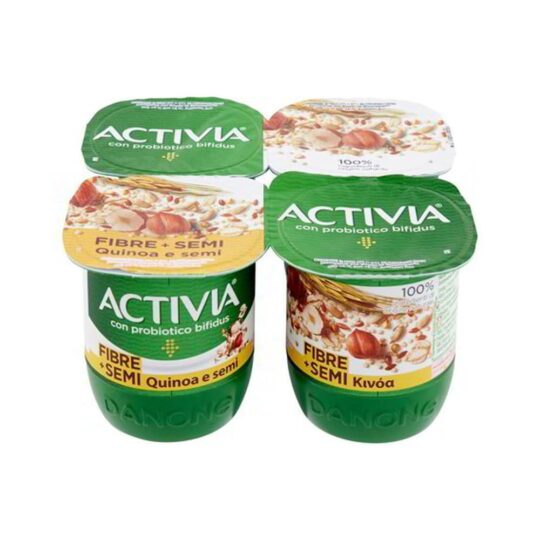 ACTIVIA CEREALI FIBRE/QUINOA 4X125GR