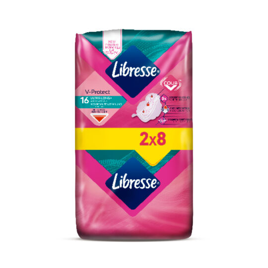 PECETA FEMRA MUJORE LIBRESSE ULTRA LONG DUOPACK 16PCS