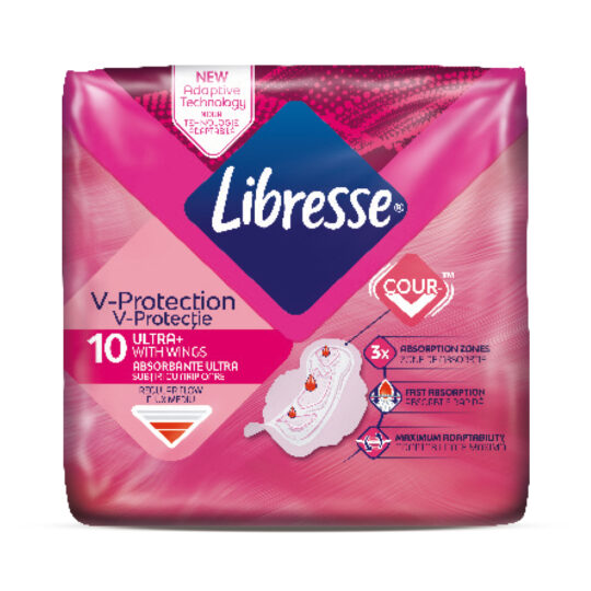 PECETA FEMRA MUJORE LIBRESSE ULTRA NORMAL WING 10PCS