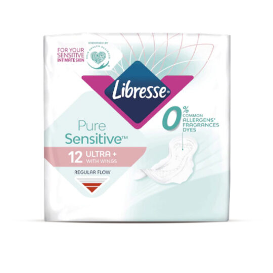PECETA FEMRA MUJORE LIBRESSE SENSITIVE ULTRA NORMAL 12PCS